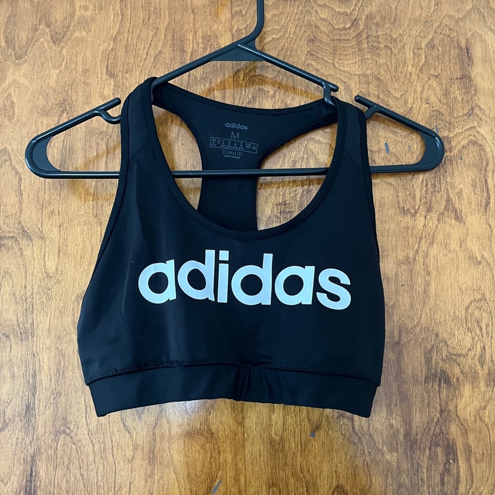 Adidas Climalite Black Sports Top